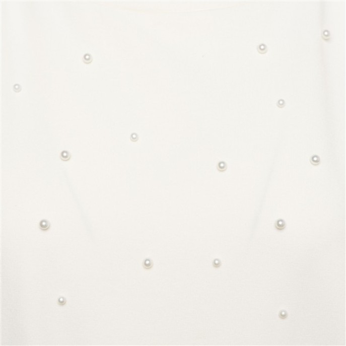 Andco Woman T-shirt Terese parels Beige